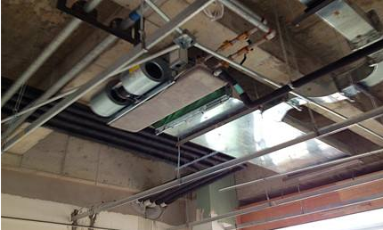 風機盤管安裝現(xiàn)場圖